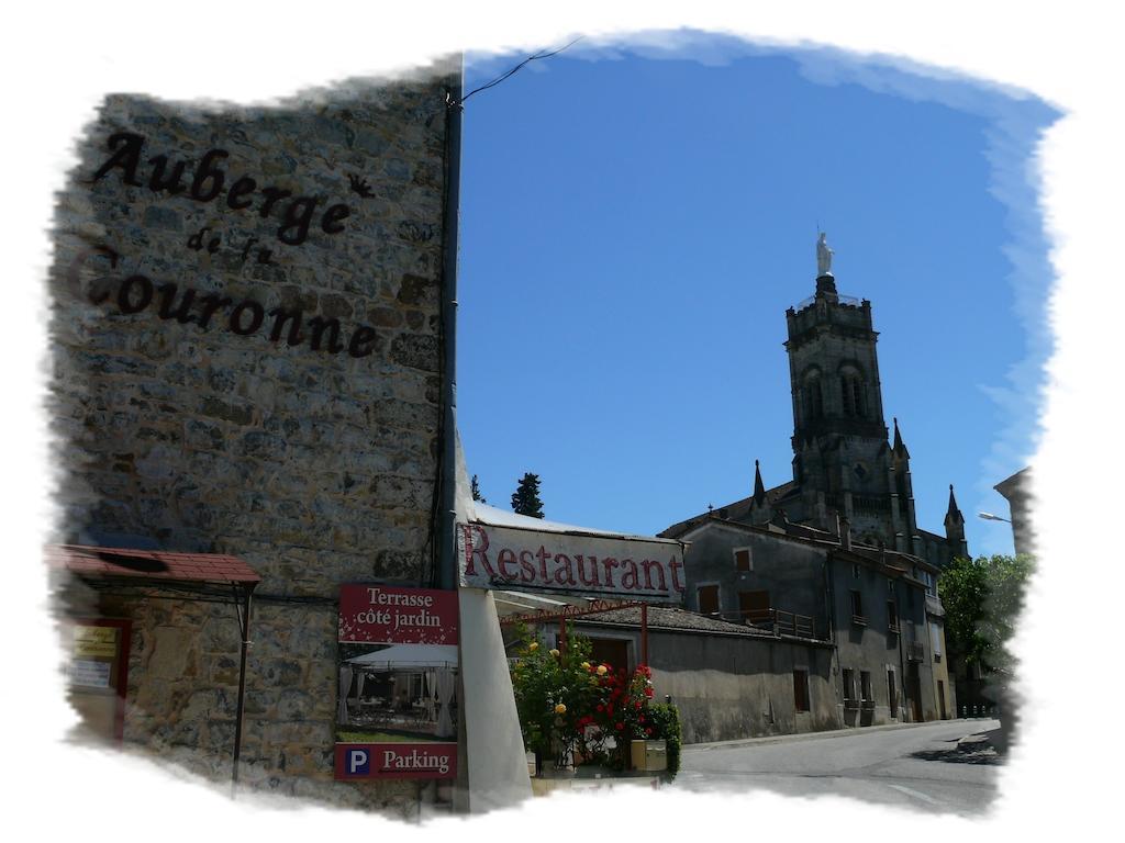 Auberge De La Couronne Lablachère Exterior foto